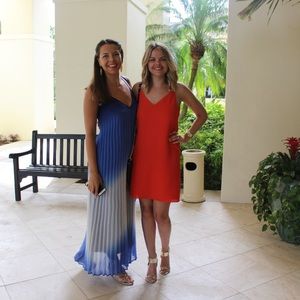 Top Shop Spaghetti Strap Mini Dress